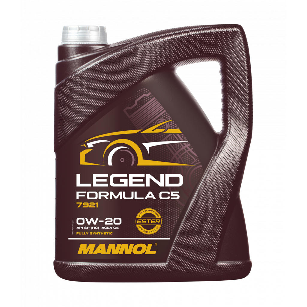 ⬡ Variklio alyva MANNOL Legend Formula C5 0W-20 5l (MN79215, MANNOL)