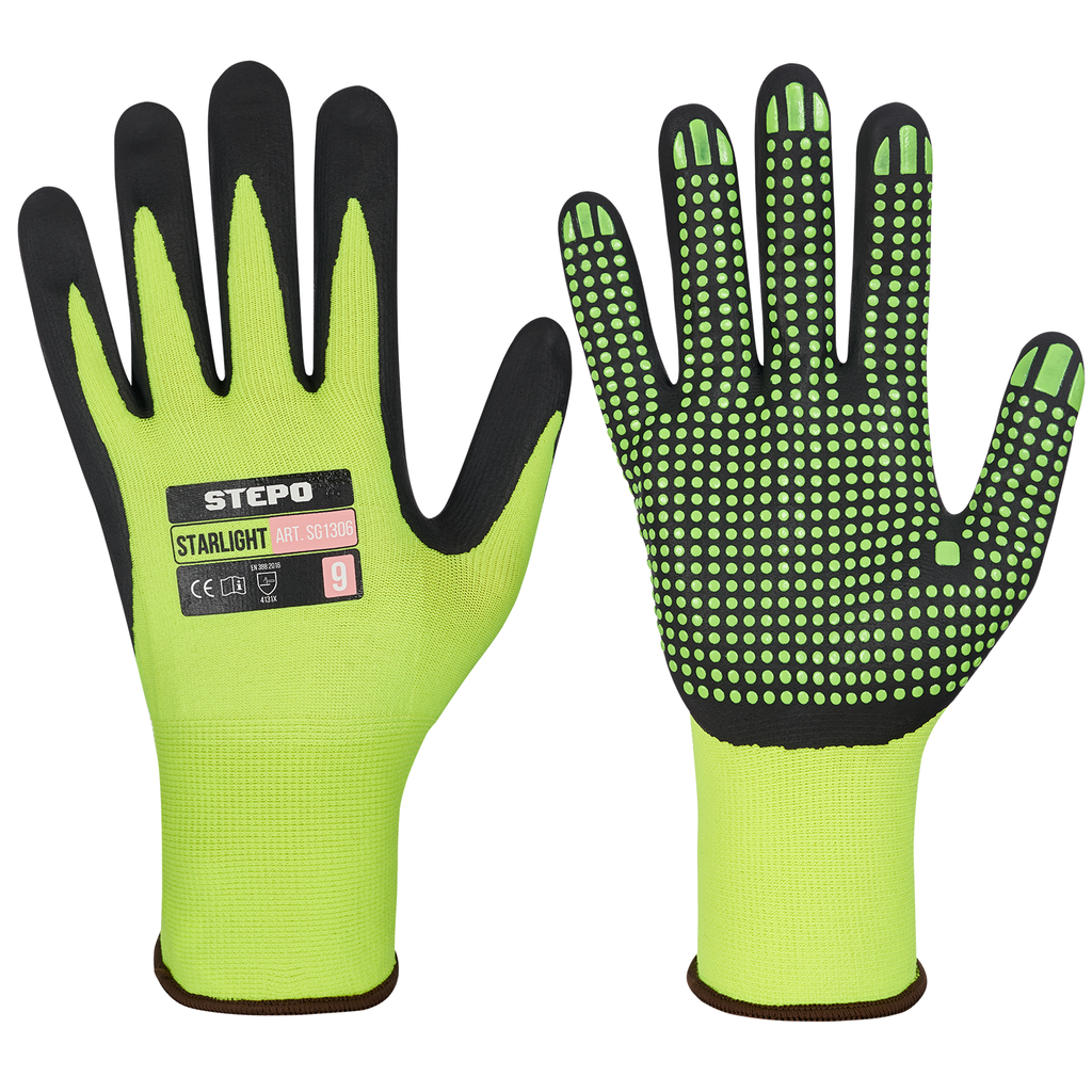 ⬡ Work gloves STARLIGHT 9 (L) (SG13069)