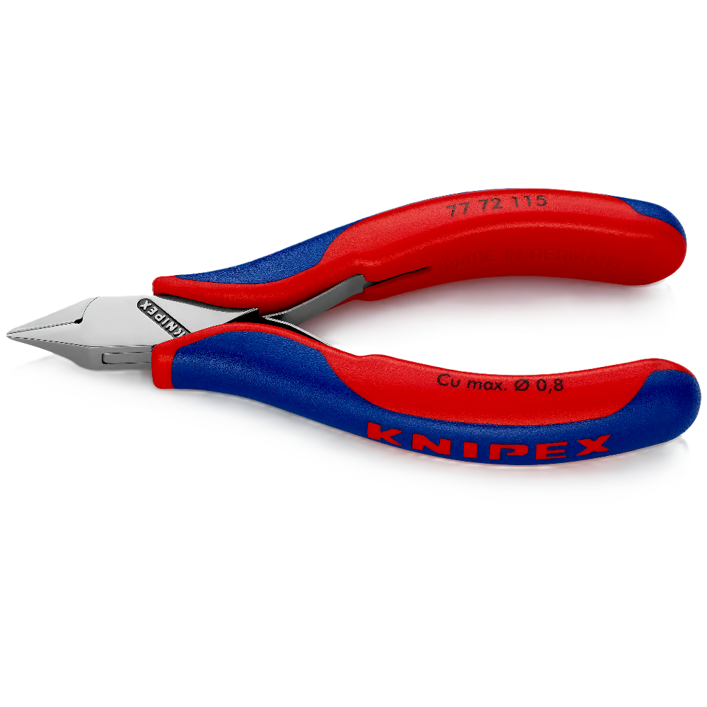⬡ Diagonal cutting pliers for electronics 115mm ESD KNIPEX (7772115, KNIPEX)