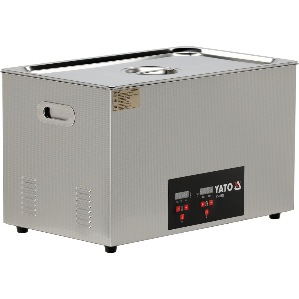 ⬡ Ultraskaņas tīrīšanas vanniņa 30 l (YT55803, YATO)