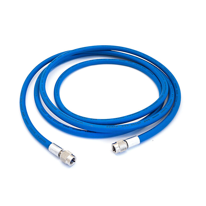 Rubber hose 300 cm with blue valve (01.000.17 B, SPIN)