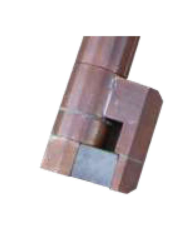 Vertical tip for portable 3.5 kW inductor (05.066.30.R1, SPIN)