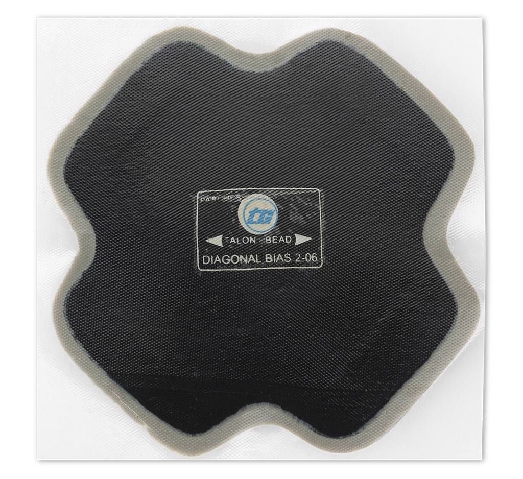 ᴿᴰ Bias tyre patch TIRSO GOMEZ 2-06, 152 mm, 1 pc (02-01-69, TIRSO GOMEZ)
