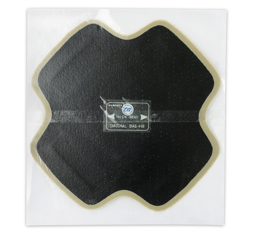 ᴿᴰ Bias tyre patch TIRSO GOMEZ 4-08, 203 mm, 1 pc (02-01-72, TIRSO GOMEZ)