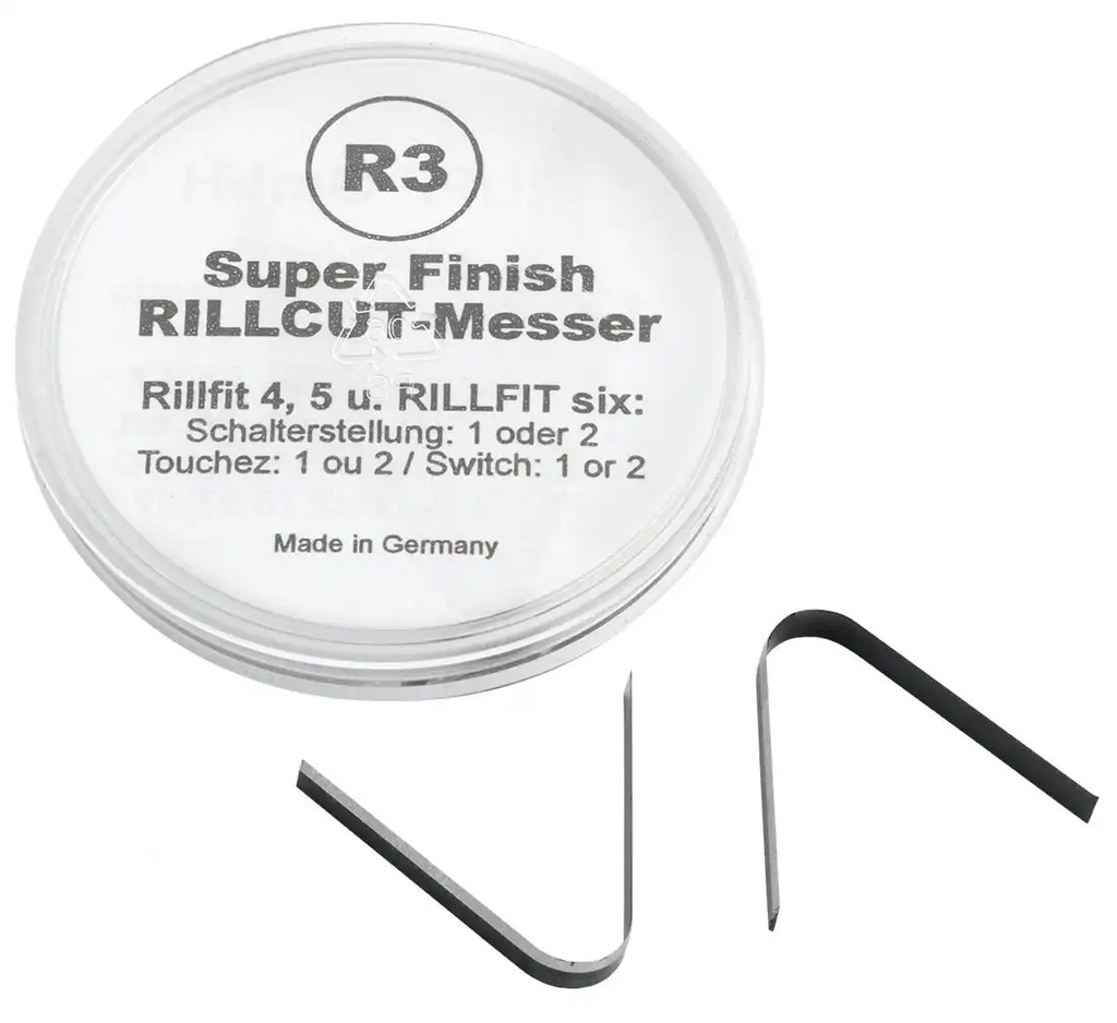 ᴿᴰ Rillcut asmeņi RILLFIT R-3, 6-15 mm (18-00-24, REDATS)