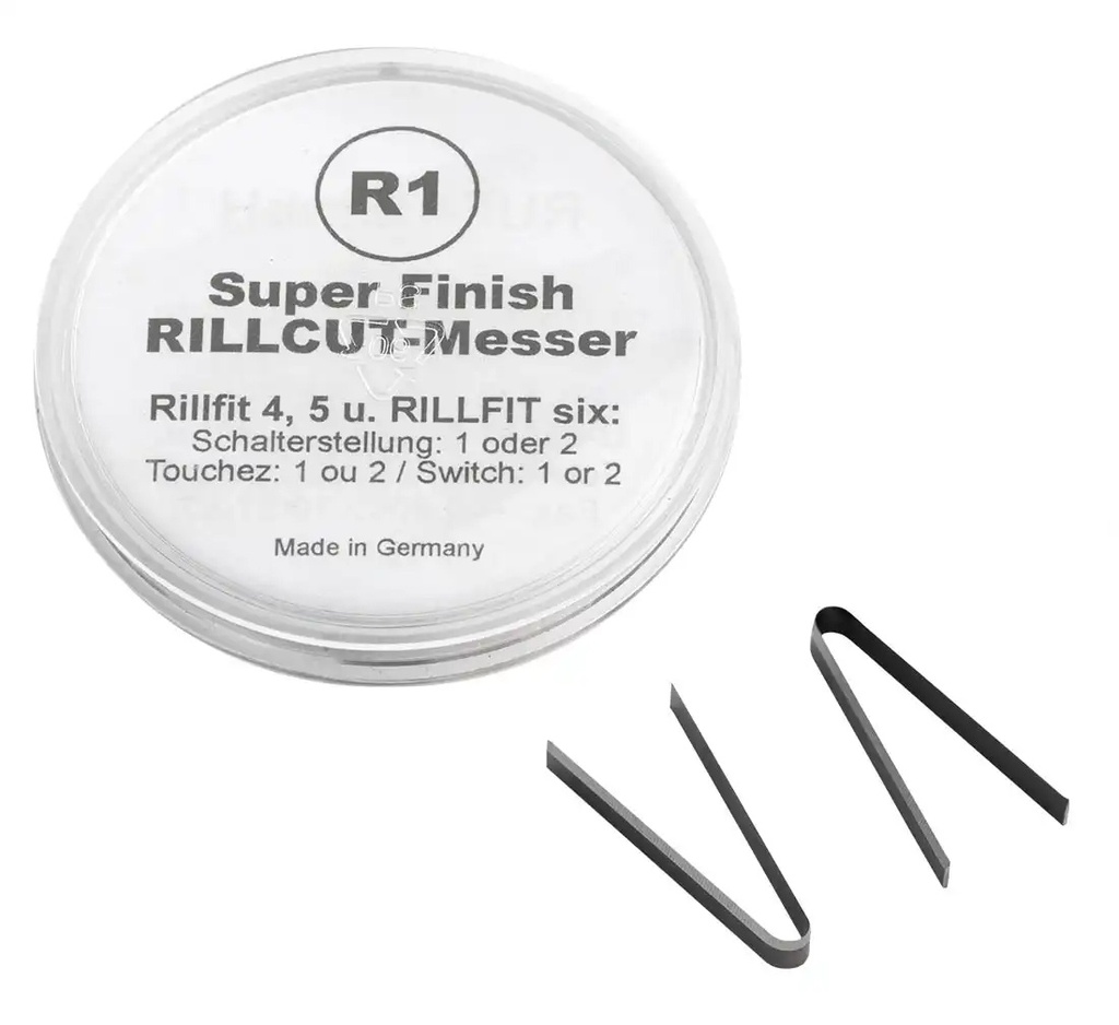 ᴿᴰ Blades Rillcut for RILLFIT R-1 - 3-5mm (18-00-22, REDATS)