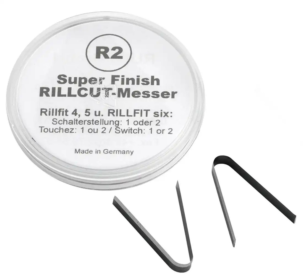 ᴿᴰ Rillcut blades for RILLFIT R-2 regroover, 5–8 mm (18-00-23, REDATS)
