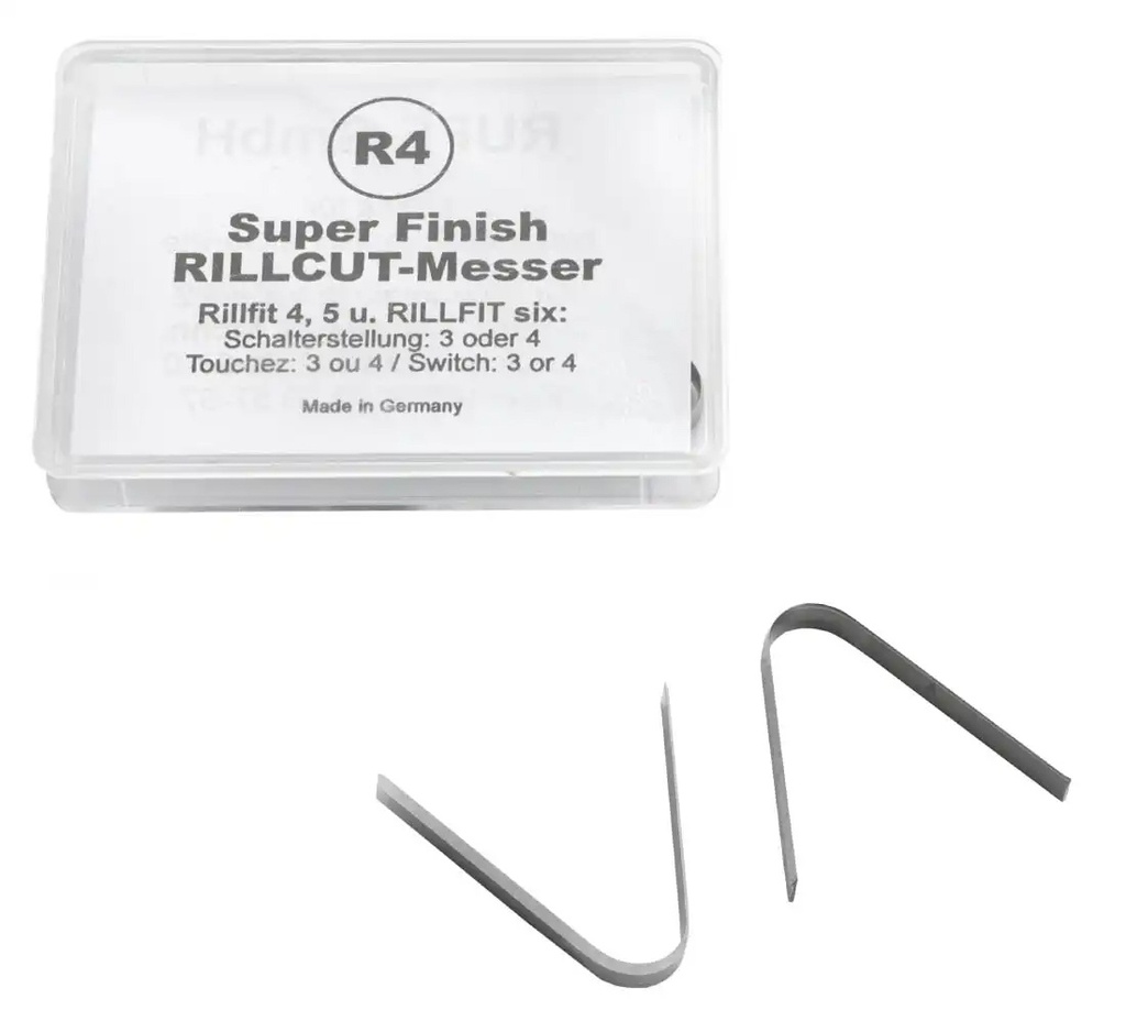 ᴿᴰ Rillcut Blades for RILLFIT R-4, 8-16 mm (18-00-25, REDATS)