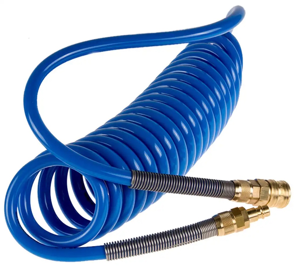 ᴿᴰ Spiralinė poliuretaninė žarna RQS 12×8 mm, 5 m (05-00-51, REDATS)