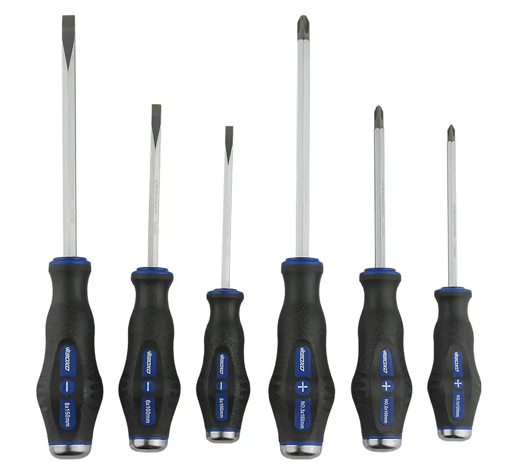 ᴿᴰ Screwdrivers BOXO, 6 pcs (07-00-55, BOXO)