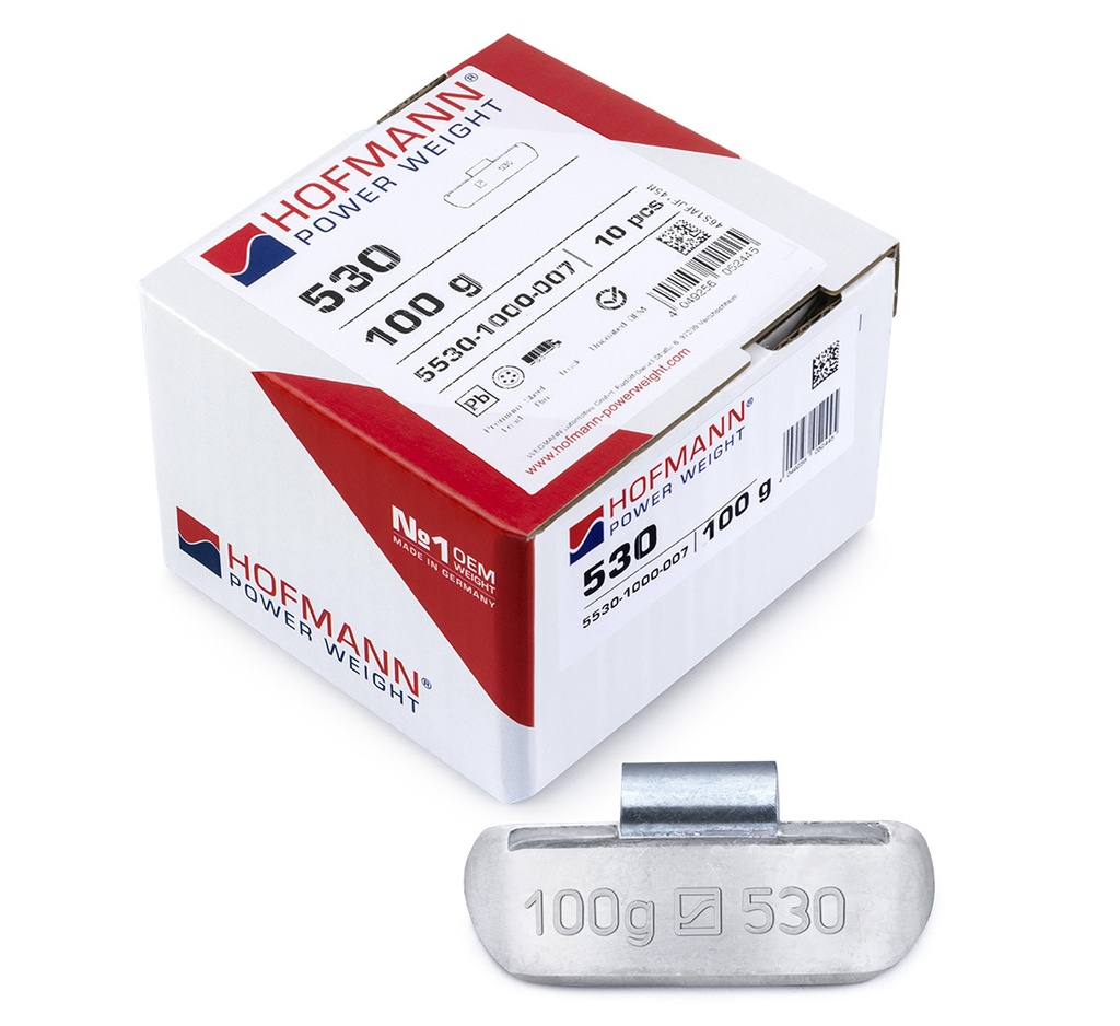 ᴿᴰ Uzsitami svina atsvari HOFMANN TBX kravas auto, 100 g, 10 gab. (01-02-00, HOFMANN)