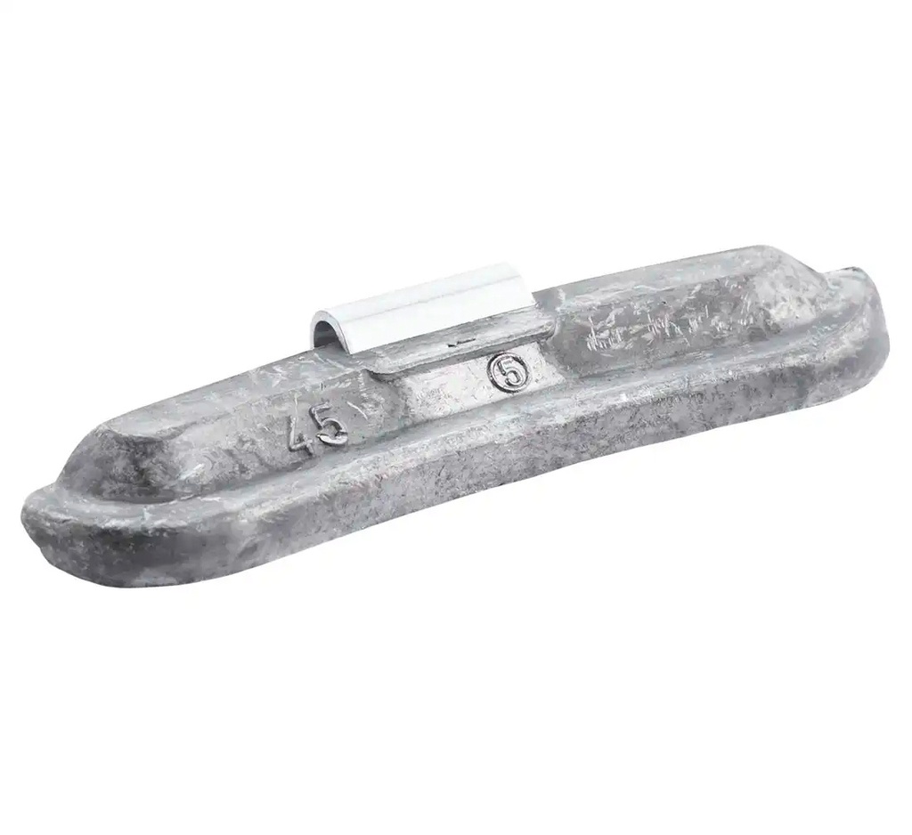 ᴿᴰ Clip-on lead (Pb) weights FIVE STARS 45 g, for steel rims (01-00-95, FIVE STARS)