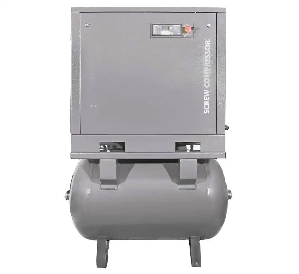 ᴿᴰ Screw compressor with dryer - 270 l 5.5 kW 10 bar (16-00-97, REDATS)
