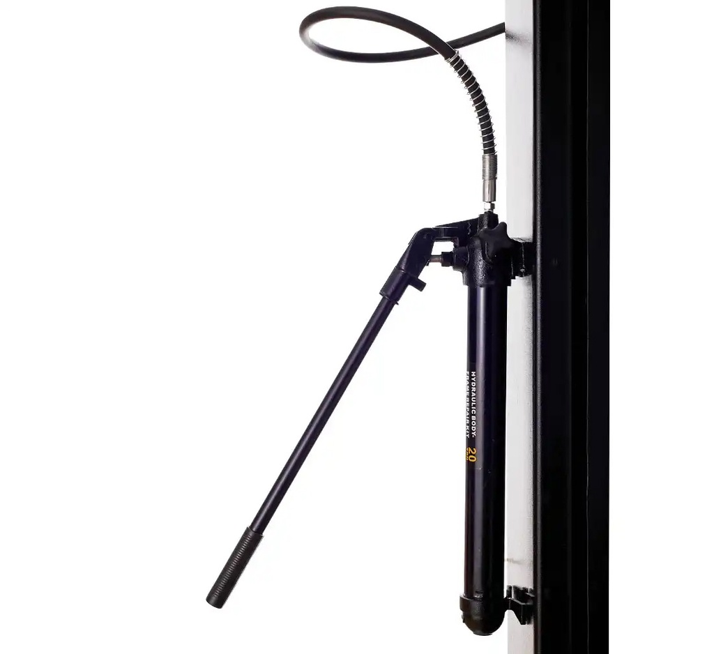 ᴿᴰ 20T manual hydraulic pump with hose for emergency lowering of REDATS L220, L220R, L260 two-post lifts (07-02-00, REDATS)