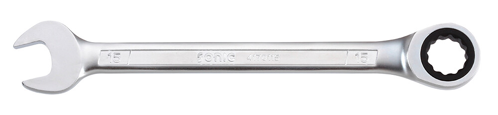 Sonic Flat Ratcheting Wrench 19mm, 12-point (4170119, SONIC)