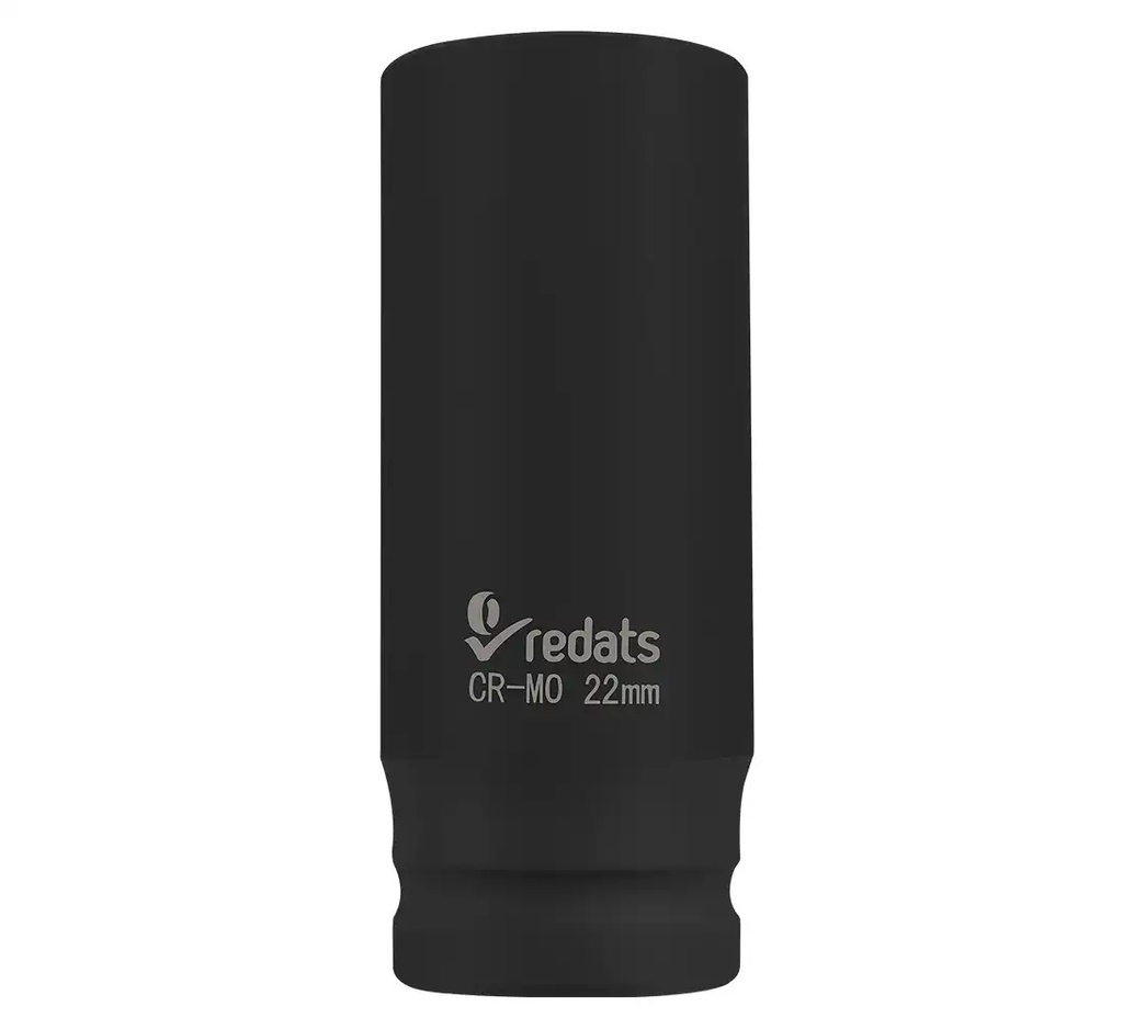 ᴿᴰ Impact socket 78 mm long, 22 mm, 1/2″ (04-02-96, REDATS)