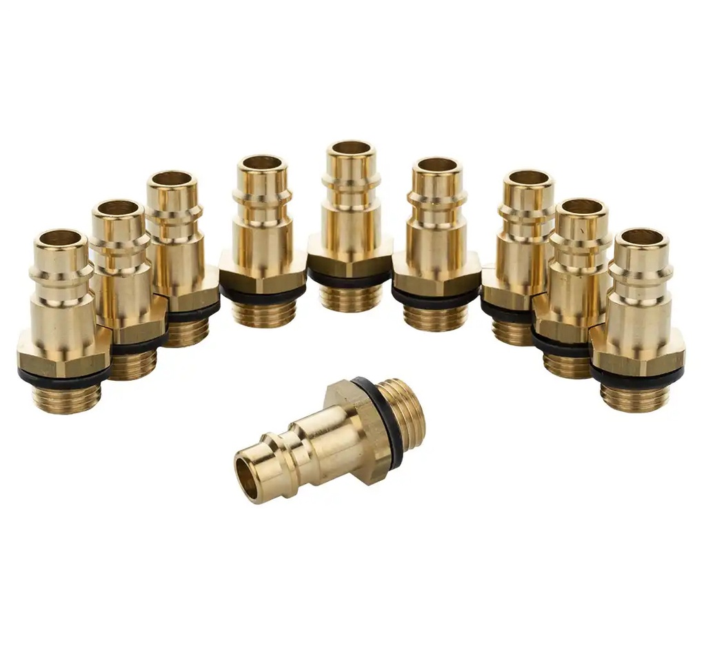 ᴿᴰ Coupling RQS 1/4" male thread, 10 pcs (05-02-22, REDATS)