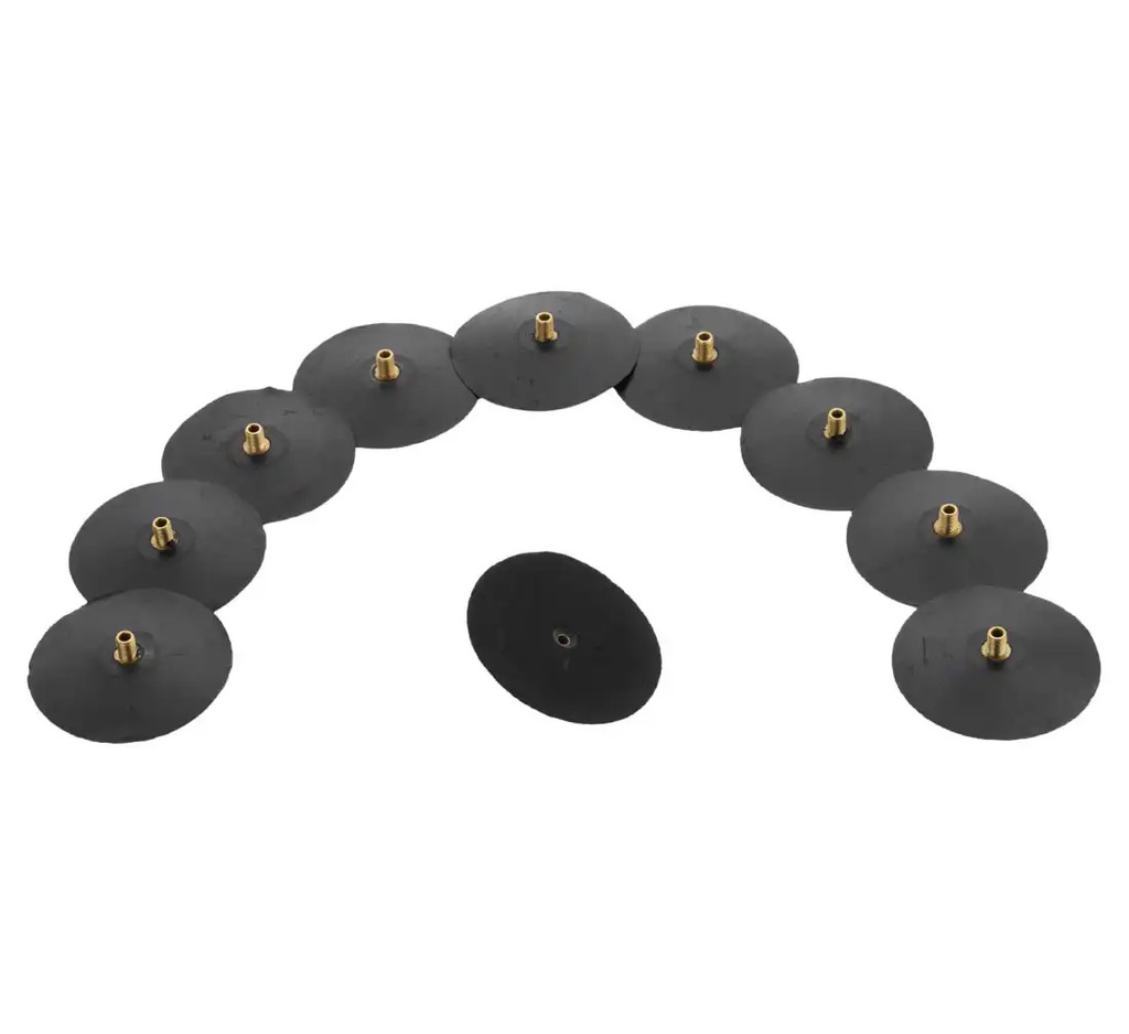 ᴿᴰ Inner tube GW valve connectors, 10 pcs (03-02-00, REDATS)