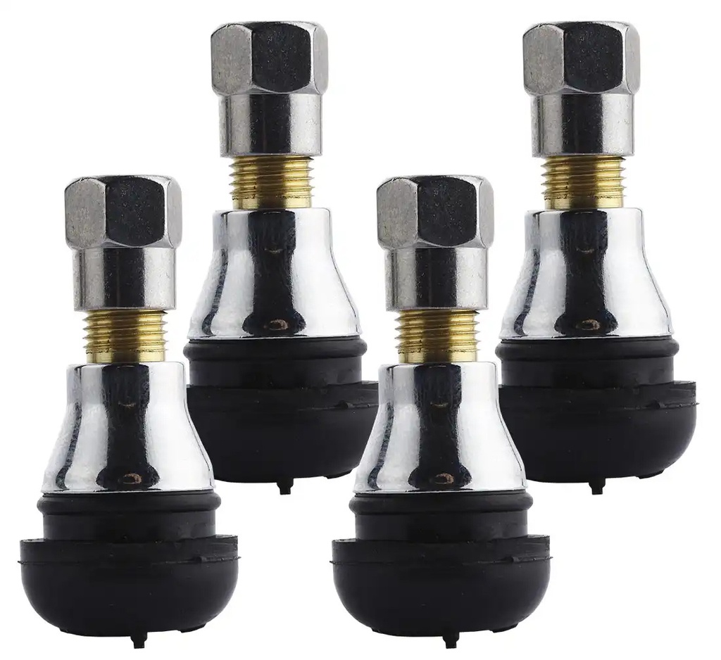 ᴿᴰ Valve TR 412 - Chromium - 4 pc (TR 412CH, REDATS)