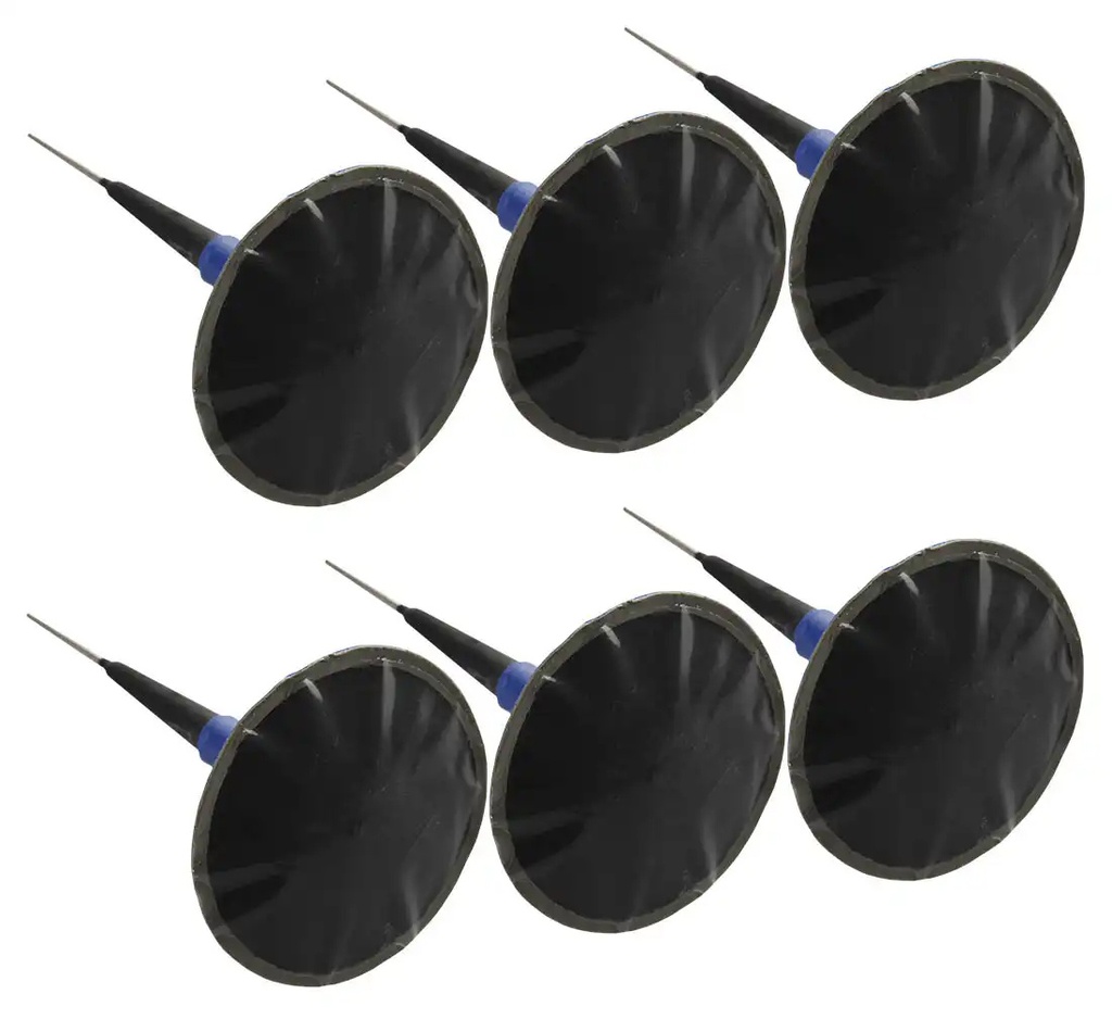 ᴿᴰ Tyre repair mushrooms with patch REDATS 6 mm, 6 pcs (02-04-73, REDATS)