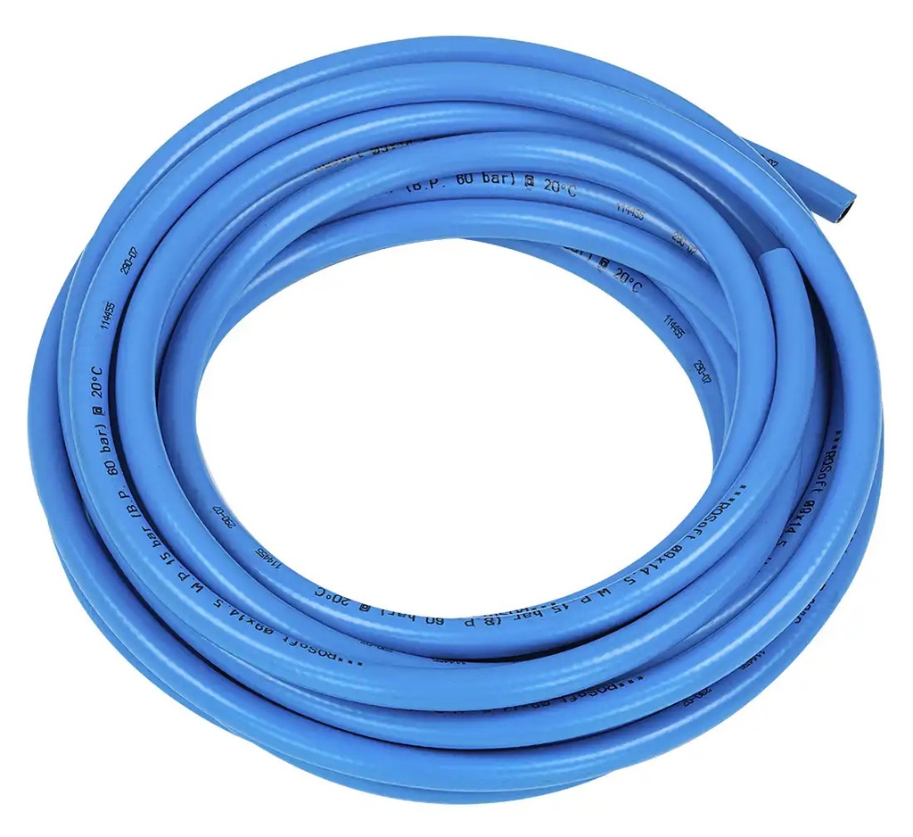 ᴿᴰ Taisna poliuretāna šļūtene RQSoft 9.0×14.5 mm, 10 m (05-02-59, RQS)