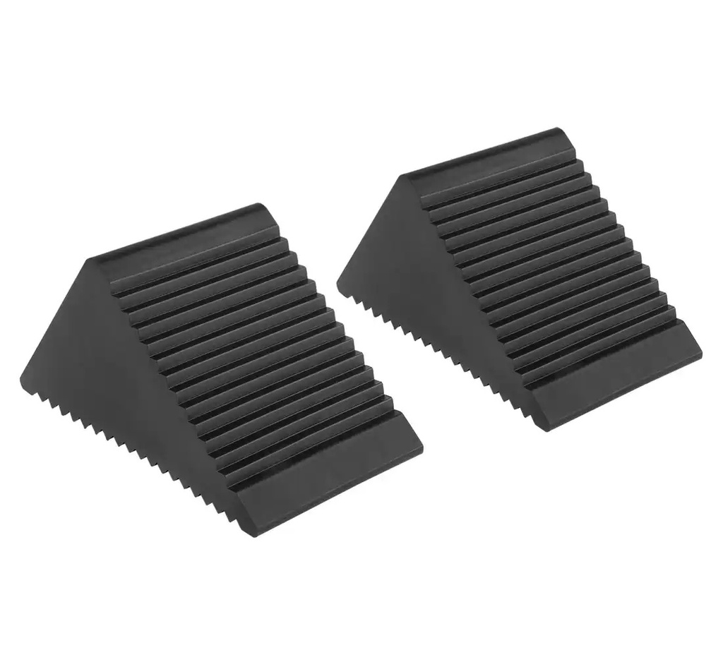 ᴿᴰ Rubber wheel chocks 105 mm, 2 pcs (15-01-37, REDATS)