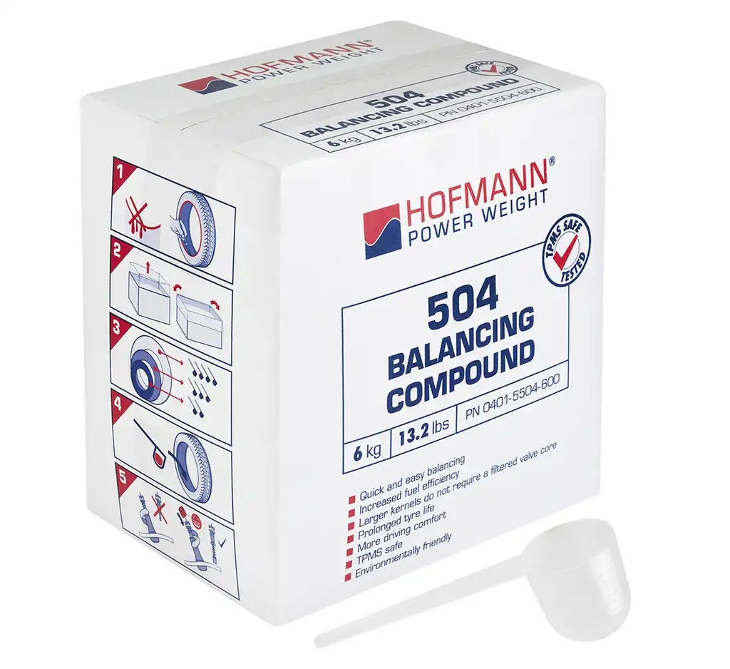 ᴿᴰ Wheel balancing powder HOFMANN, 6 kg (08-01-31, HOFMANN)