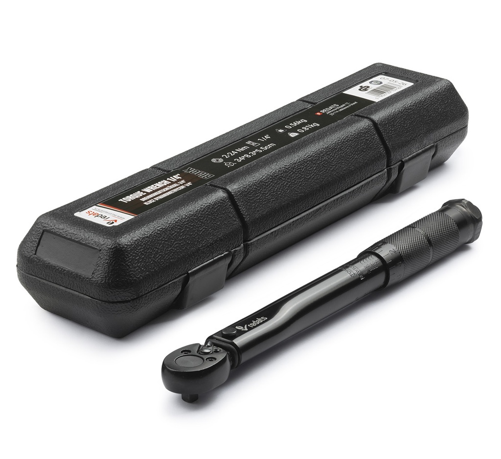 ᴿᴰ Torque wrench 1/4 in. 2-24 Nm REDATS black (07-05-26, REDATS)