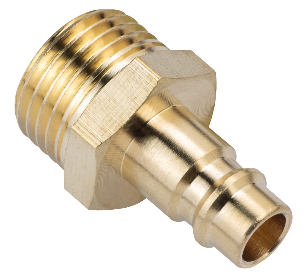 ᴿᴰ Quick coupler plug - male thread - 1/2 (05-03-16, REDATS)