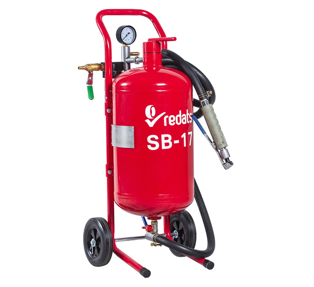 ᴿᴰ 17 L pressure siphon sandblaster REDATS SB-17 (19-01-11, REDATS)