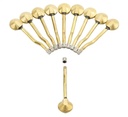ᴿᴰ Betūris sunkvežimių padangų ventilis V-3-18-1, 10 vnt. (03-01-61, REDATS)