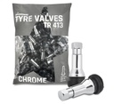 ᴿᴰ Chrome valve TR413, 100 pcs (03-02-32, REDATS)