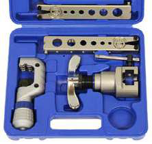 Air conditioning hose cutter and flaring tool (01.090.10, MARCO TOOLS)