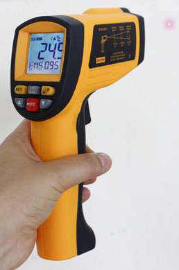 Digital infrared thermometer -30/+1150 °C (04.014.01, MARCO TOOLS)