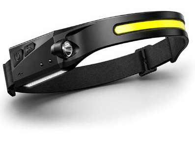 Rechargeable head torch, 350 lm (05.073.55, MARCO TOOLS)