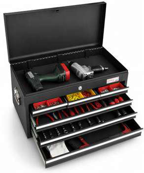 Portable 6-drawer tool chest (05.088.30, MARCO TOOLS)