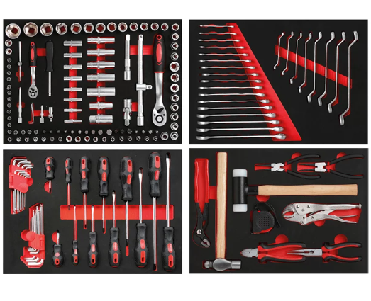 Instrumentu komplekts, 172 gab. (05.088.138.R1, MARCO TOOLS)