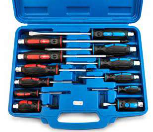 Screwdriver set, 12 pcs (05.090.14, MARCO TOOLS)