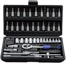 Galvučių komplektas 1/4″ ir 1/2″, 108 vnt. (05.090.16, MARCO TOOLS)