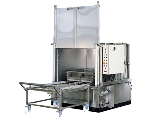 Hot wash parts washer X53, diesel burner, 400V 3Ph+N (L160G, MAGIDO)