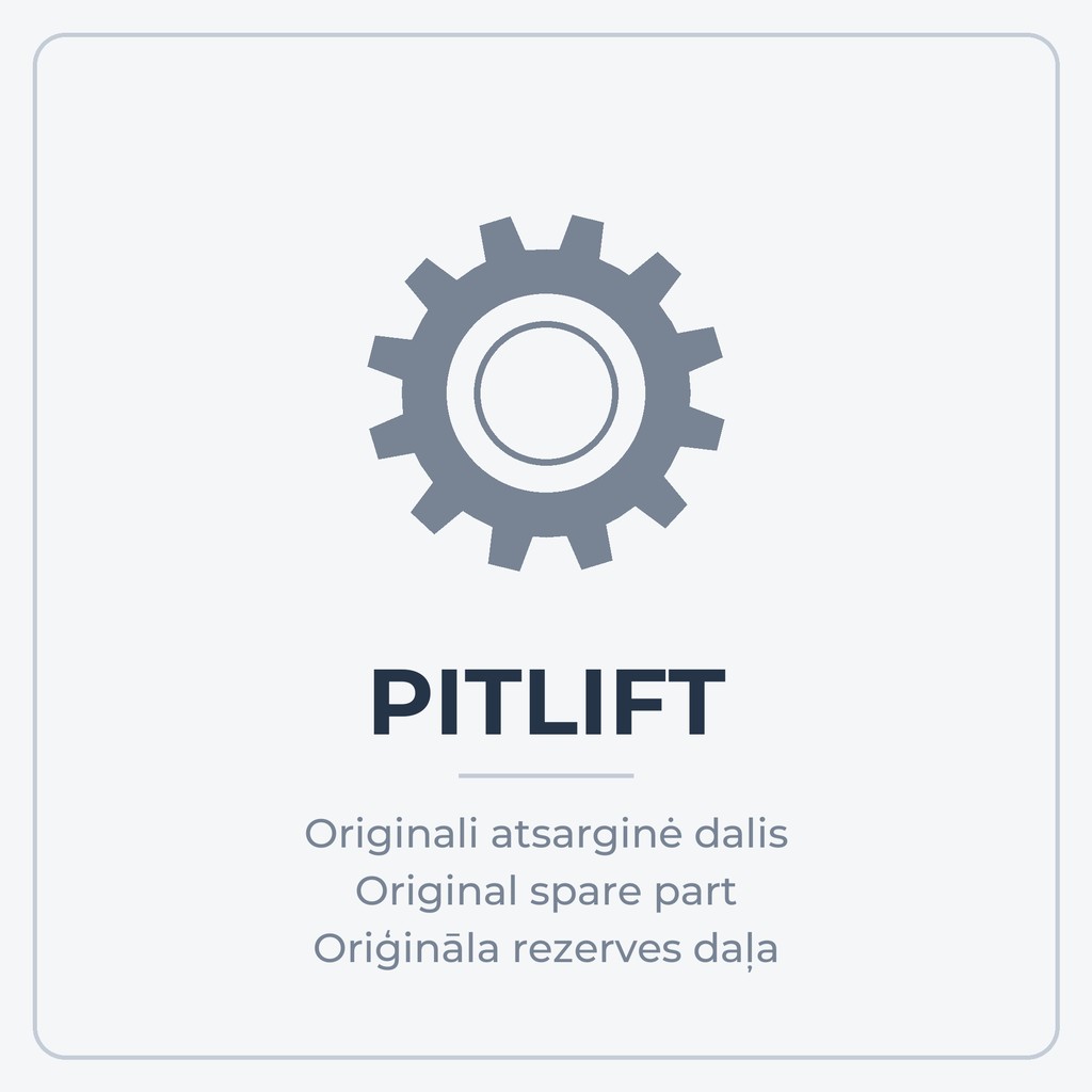 Drive-on runway set for P2-R2 lift, 5 t, 4,600 x 600 mm (P2-R2-50AR46, PITLIFT)