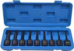 [05.090.61] Īpaši īsu sešstūra galviņu komplekts 1/2 collas, 12 gab. (05.090.61, MARCO TOOLS)