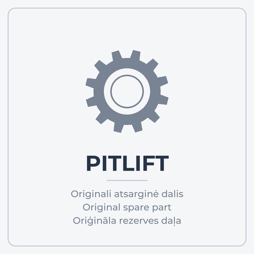 [PZ-GTMBGM45.200] Atraminis lėkštelis MB G klasei M, reguliuojamas 95-190 mm, su slenksčio pakoja (PZ-GTMBGM45.200, PITLIFT)