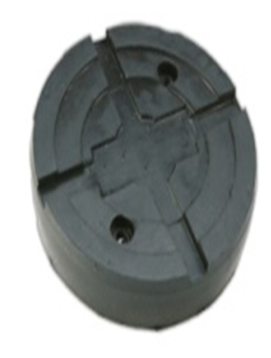 [PLE.GK125/120] Rubber pad, diameter 127 mm, PITLIFT standard (PLE.GK125/120, PITLIFT)
