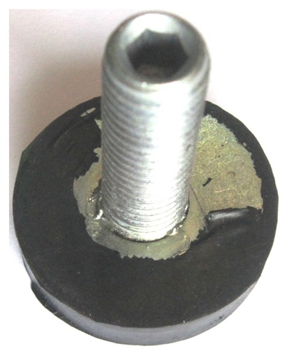 [KGP.10X30] Rubber buffer 10x30 for repair support, incl. 2 half nuts (KGP.10X30, PITLIFT)