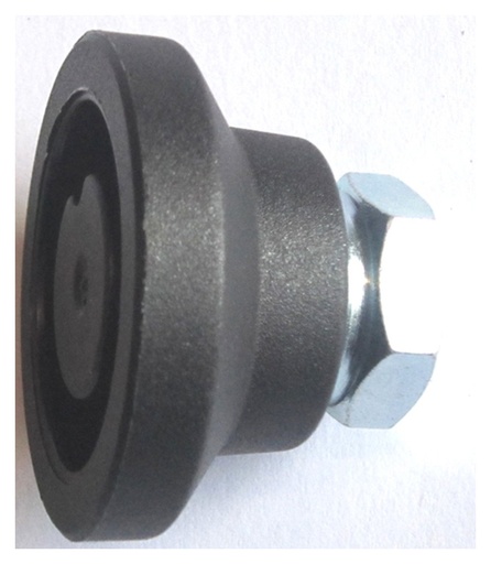 [KGF.343.3-32-M10-A] Articulated foot with internal thread, set of 4 pcs (KGF.343.3-32-M10-A, PITLIFT)