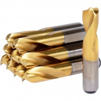 [332.0809] Punktmetinājumu urbis HSSE-TiN, Ø 8 mm, 10 gab. (332.0809, KS TOOLS)