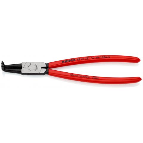 [44 21 J31] Replės vidiniams fiksavimo žiedams lenktos 90° 40-100mm (44 21 J31, KNIPEX)