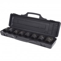 [515.0210] Sešstūra trieciena muciņu komplekts 3/4", īsu, 8 gab., 24-38 mm (515.0210, KS TOOLS)