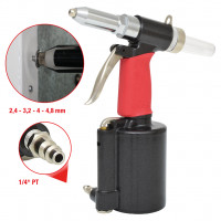 [515.3102] Pneumatinis kniedijimo pistoletas, didelis, 2,4-3,2-4-4,8 mm (515.3102, KS TOOLS)